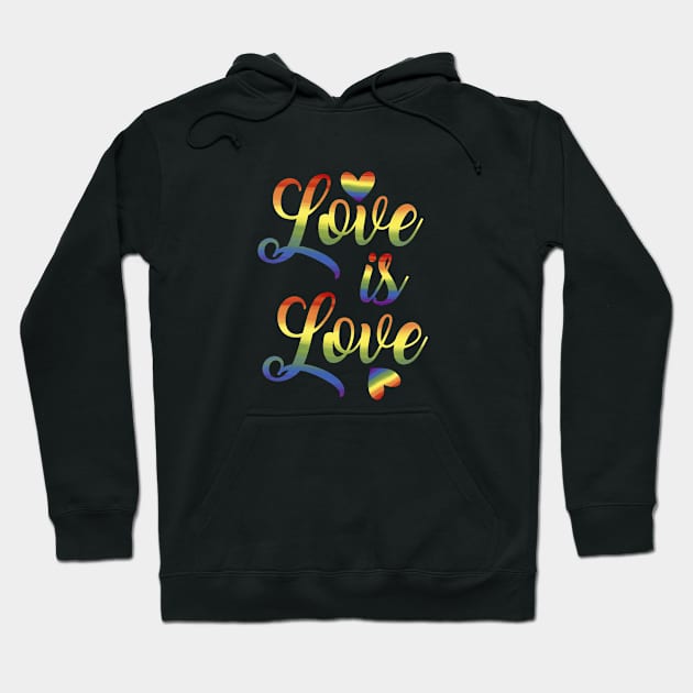 Love is Love - LGBTQ Hoodie by Afrinubi™